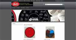 Desktop Screenshot of lojadrumpads.com.br